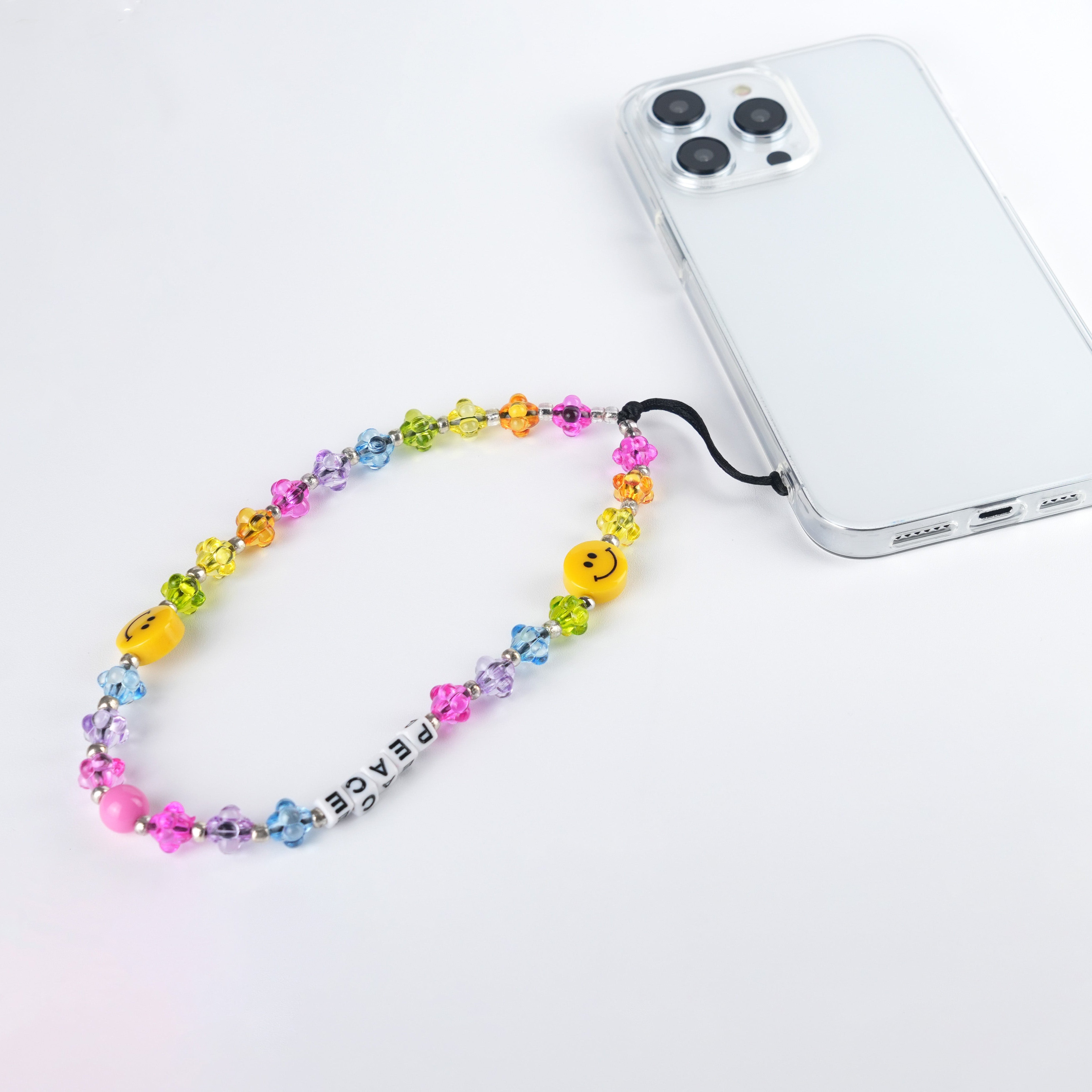 Groovy Smiles Phone Charm