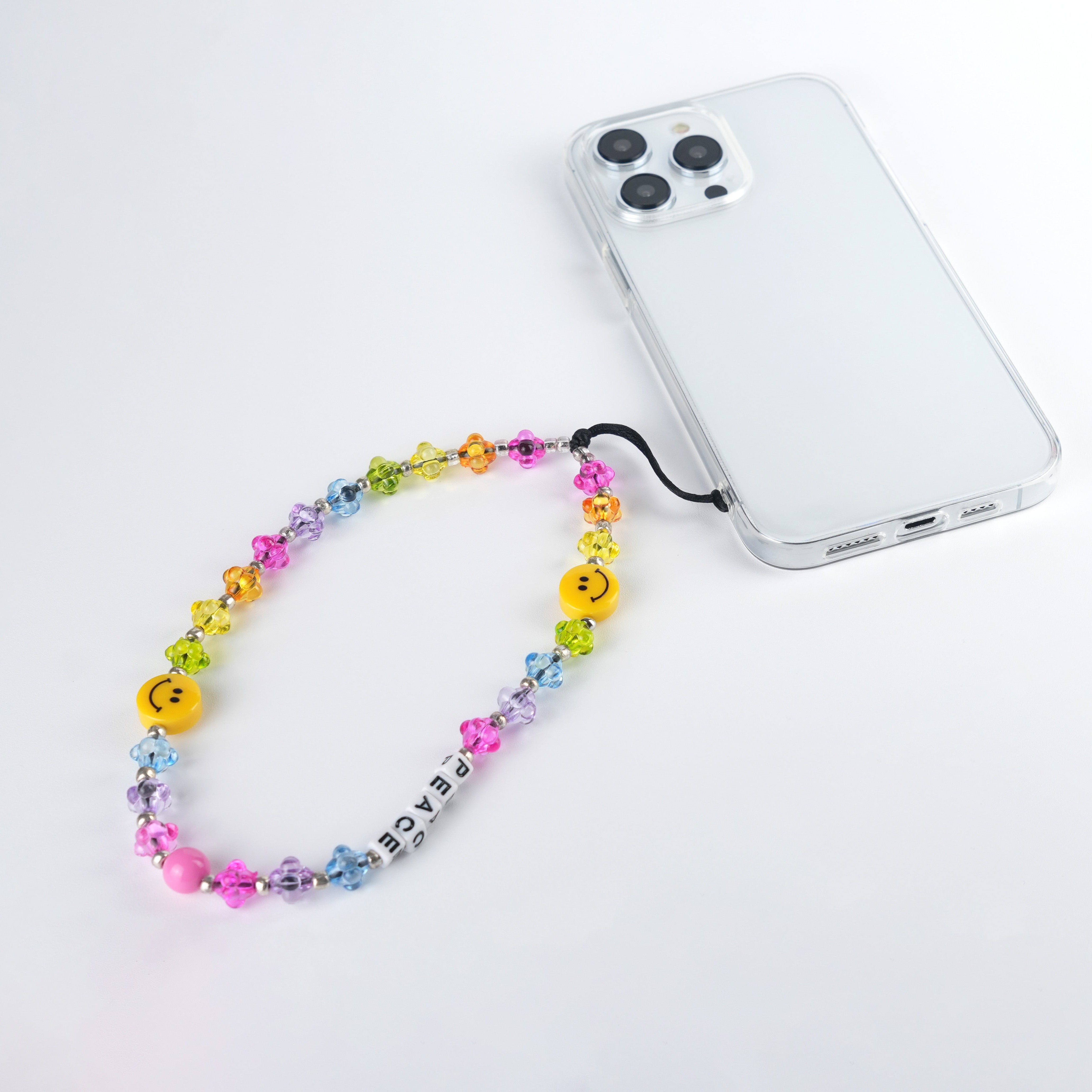 Groovy Smiles Phone Charm