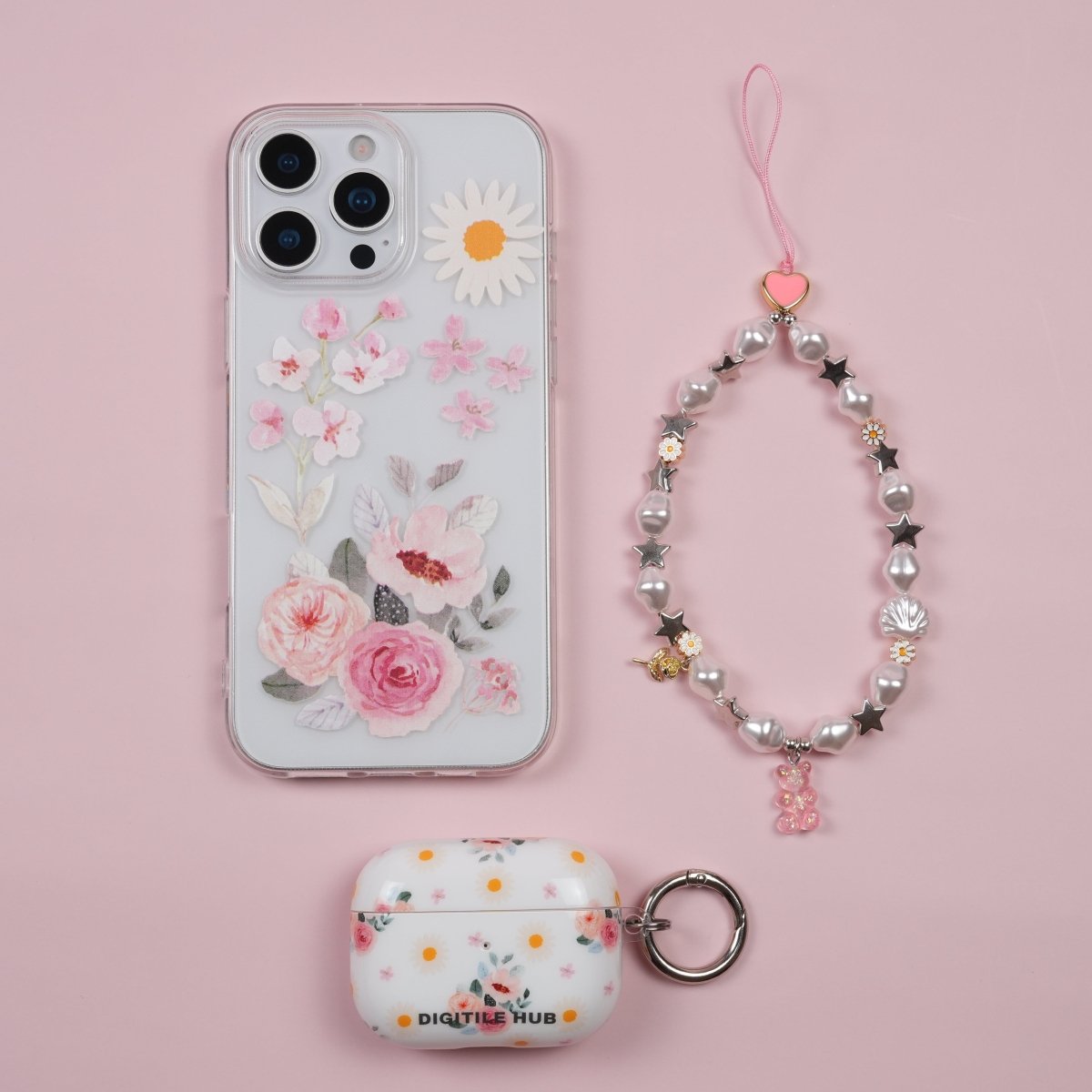 Floral Bloom iPhone Bundle Set - Digitile Hub