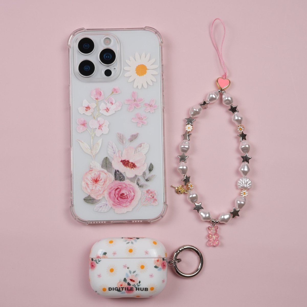 Floral Bloom iPhone Bundle Set - Digitile Hub