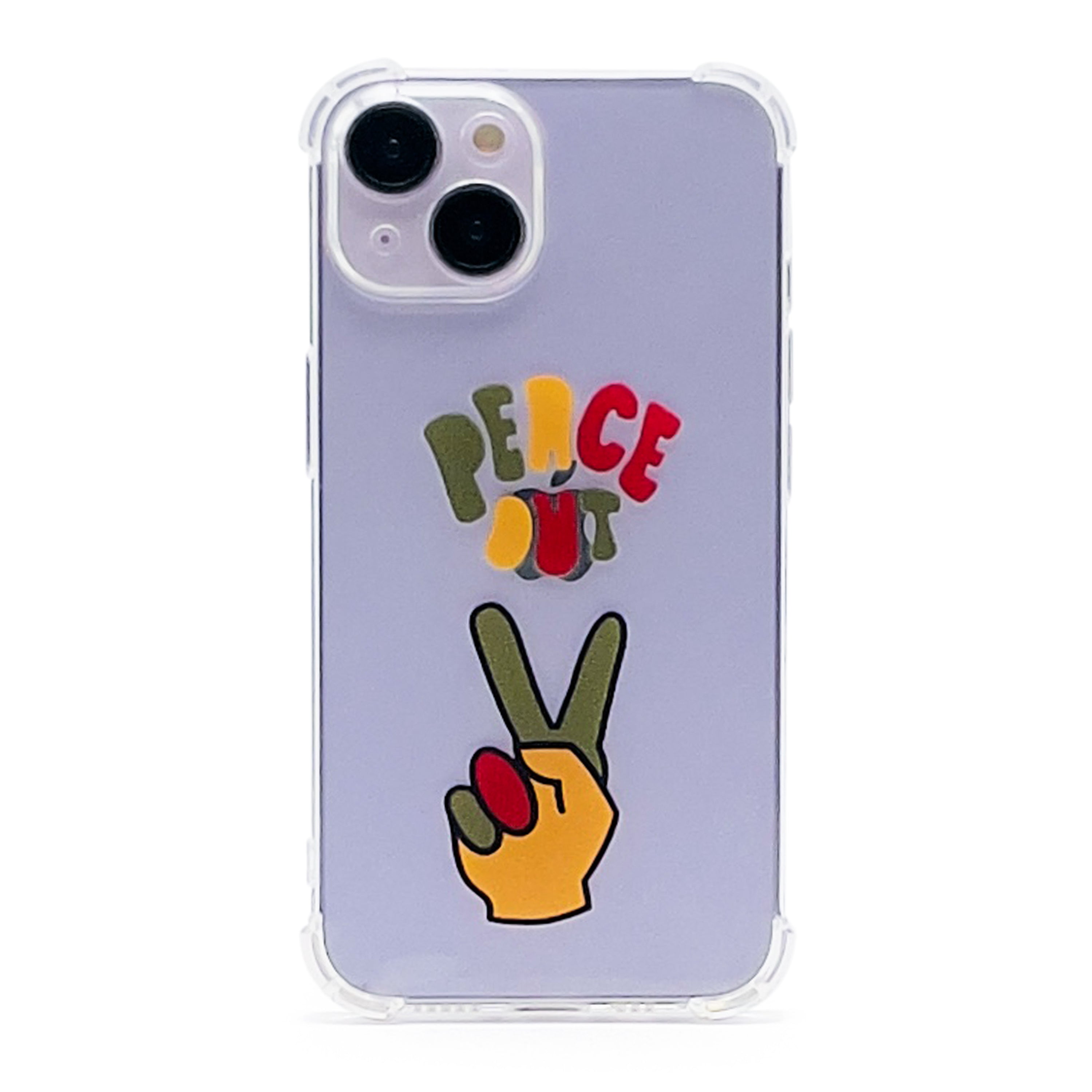 Retro Peace iPhone case