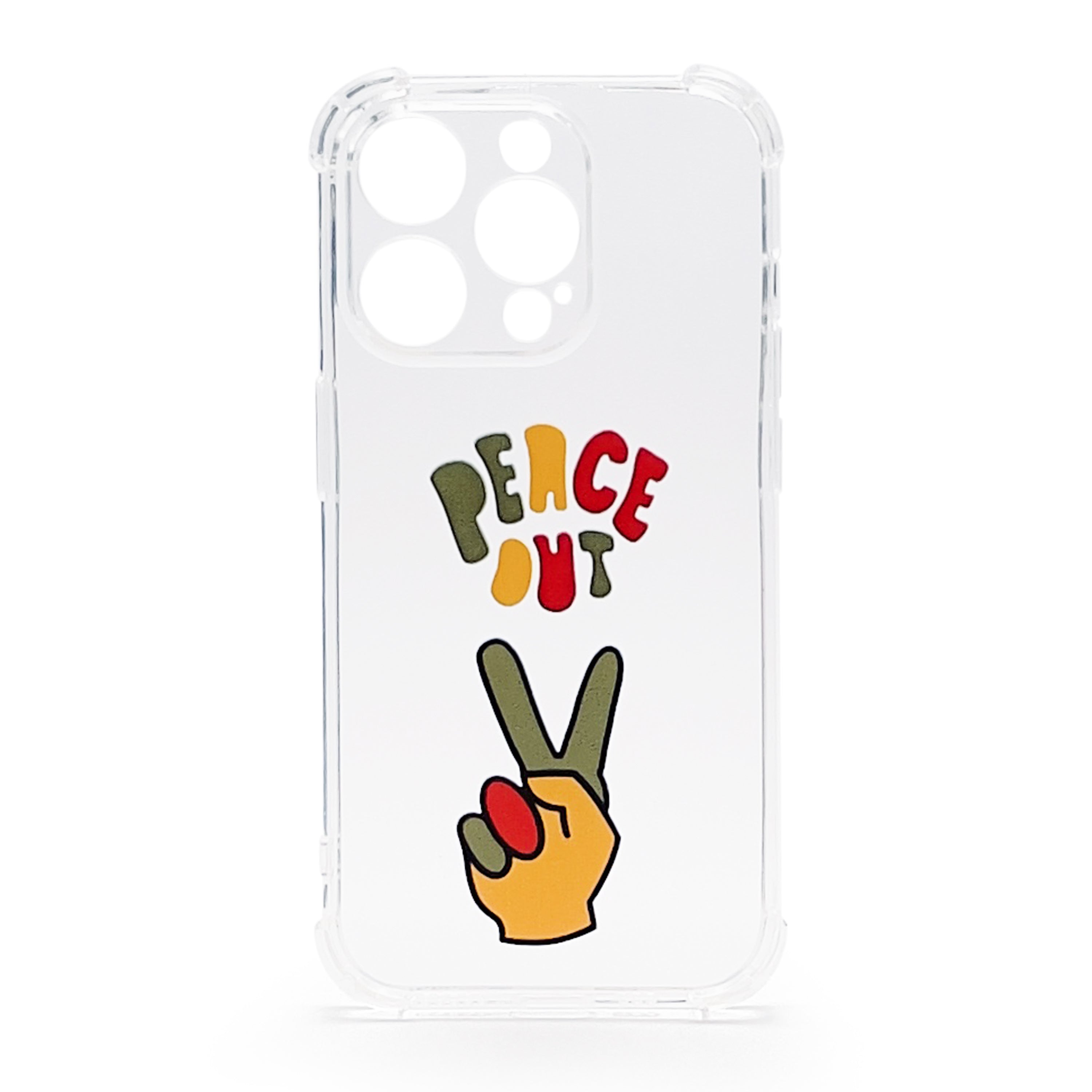 Retro Peace iPhone case