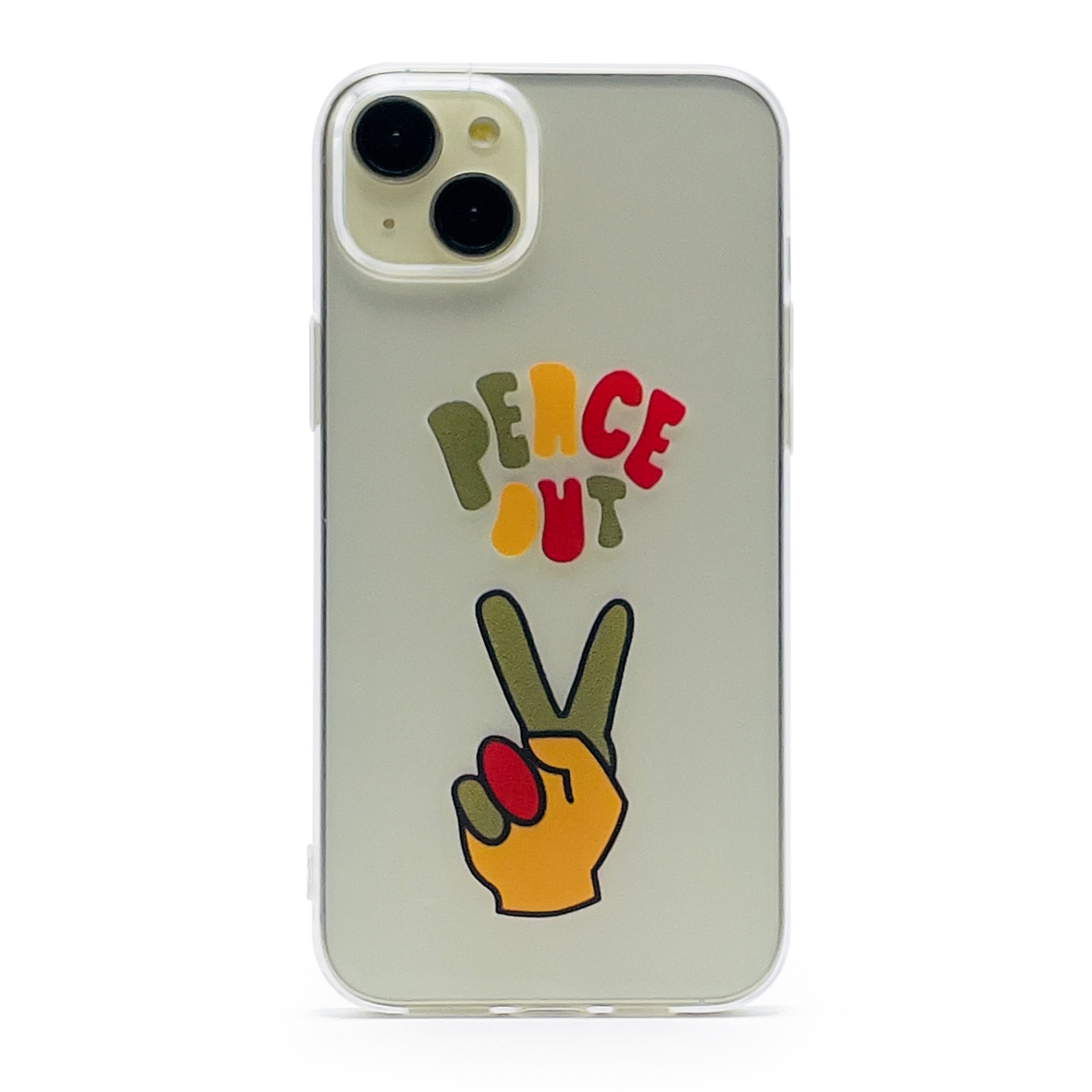 Retro Peace iPhone case