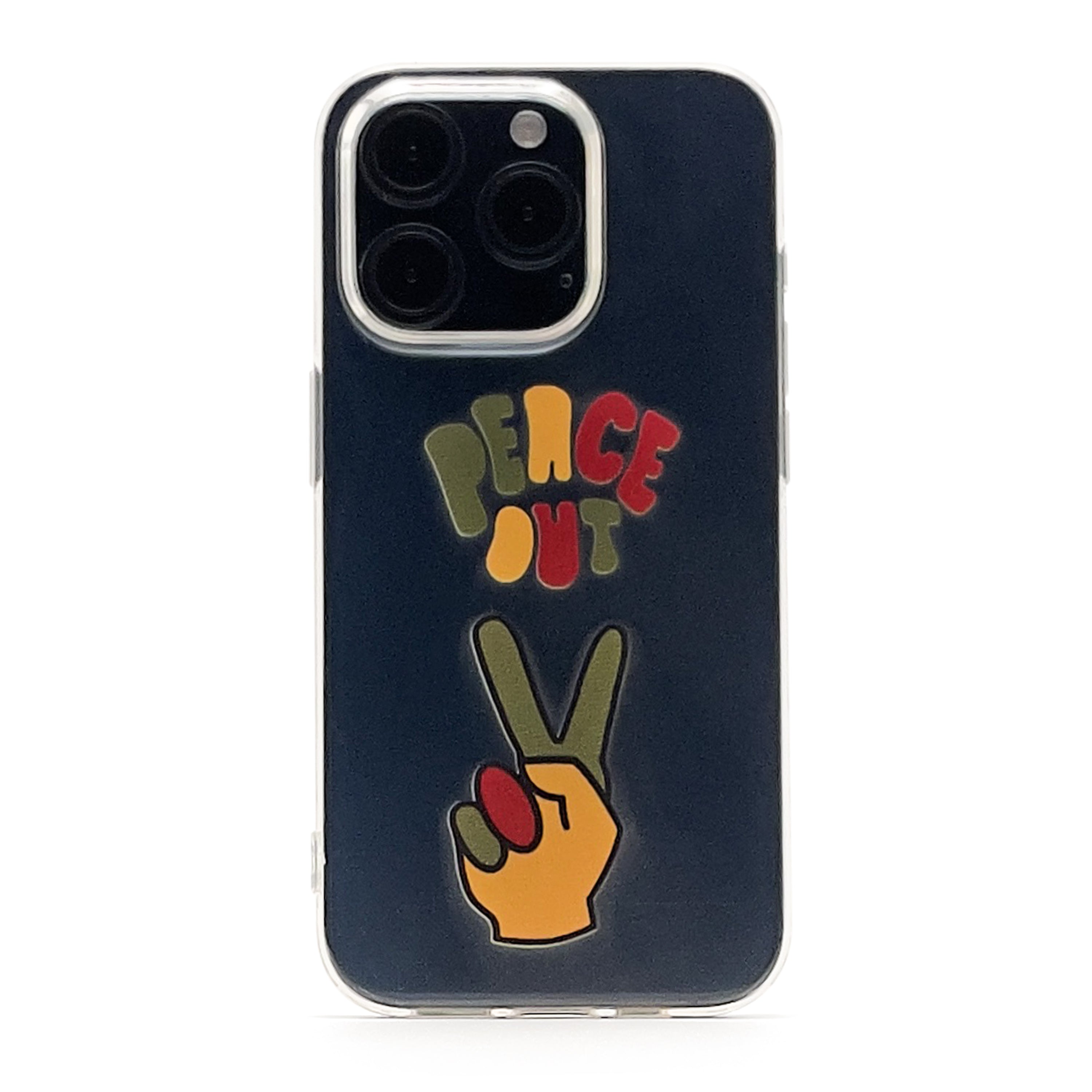 Retro Peace iPhone case